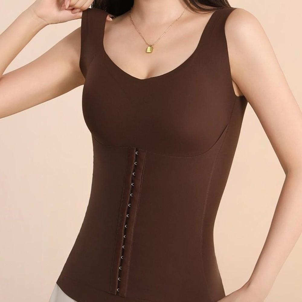 Sleeveless Waist Trainer Vest Thin Women Girdle Belt Postpartum Body Shaper Camisole  Lady
