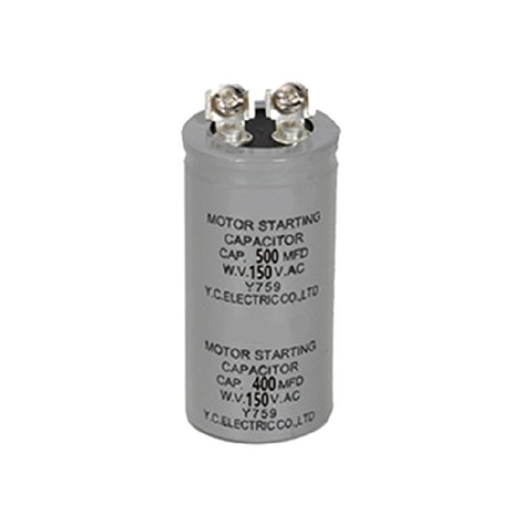 CD60 125V/250V 50UF-1200UF Motor Start Capacitor for Air Conditioning Units and Fans High Temperature Resistance