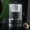 Hydroponic Glass Cylinder Vase for Pothos & Peace Lily - Transparent Water Culture Container with Free Shipping.