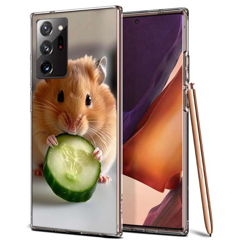 Hamsters With Hats Have Ears Phone Case for Samsung A55 A35 A25 A15 A07 A05S A16 A17 A26 A36 A37 A56 A57 Galaxy Note 20 10 A50S
