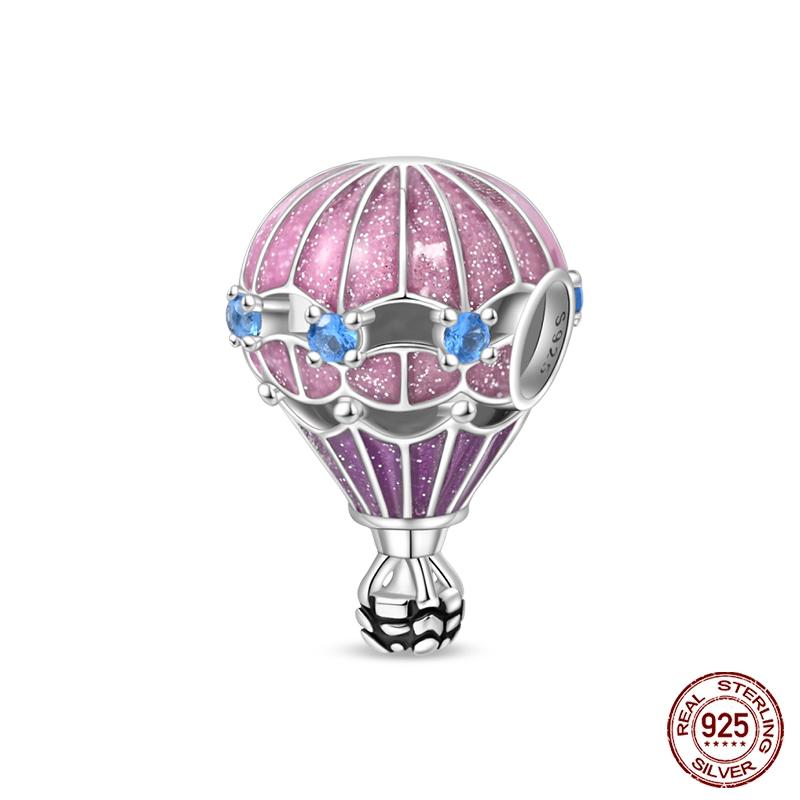 Original 925 Prata Esterlina Cor Mágica Camaleão Luminoso Série Charme Contas Adequado Ajuste Pulseira DIY Jóias Presentes