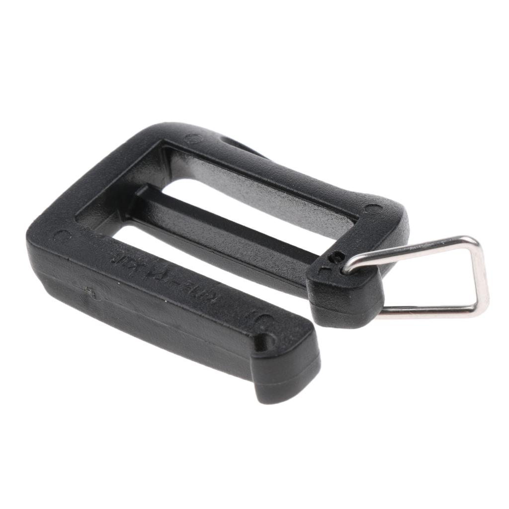 15pcs 25mm Webbing Plastic Belt Buckles Backpack Fastener Buckle