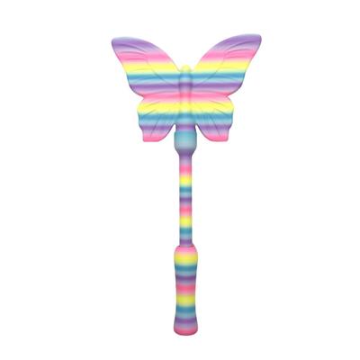 Creative 3D Printed Wand Tap To Pay Detachable Rainbow Color Butterfly Magic Wand Holder Funny Cute Contactless Payment Sleeve