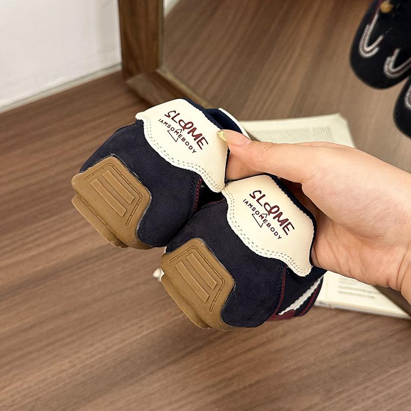 Self-kept Version~ Inner Height-increasing Beaded German Training Shoes Women's 2025 New Sports Forrest Gump Casual Shoes