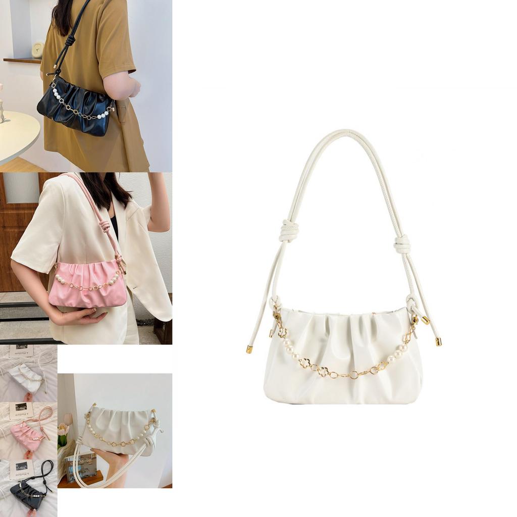 Fashionable Medium Soft Pu Leather Small Square Handbag For Everyday Casual Street Style