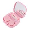 Contact Lens Case Travel Size Eye Colored Contacts Lenses Applicator Remover Tool Kit with Mirror Bottle