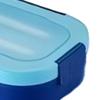 Kids Bento Box 4 scomparti a prova di perdite BPA Free contenitore portatile per il pranzo per bambini ragazzi ragazze