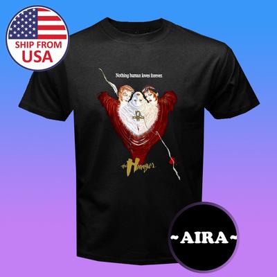 The Hunger Retro Horror Movie Men's Black Size S-5XL