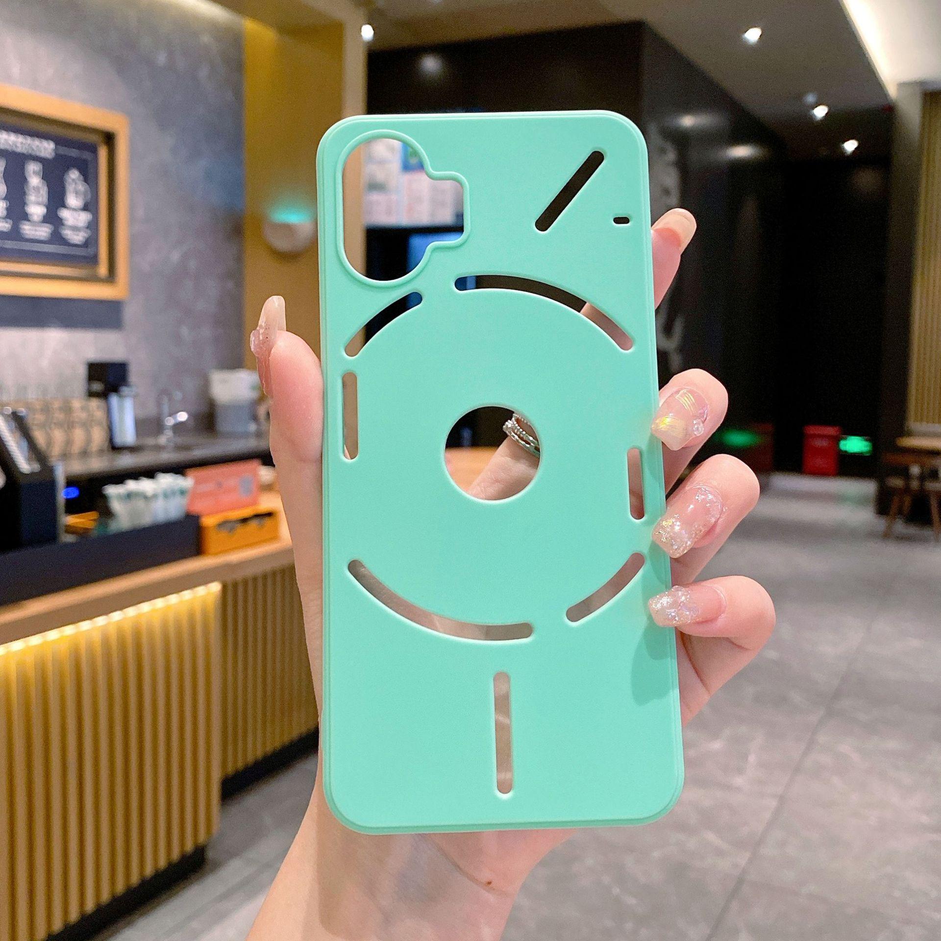 

Матовый ТПУ противоударный чехол для Nothing Phone2 - Дизайн Магический кубик Phone 1