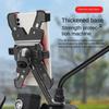 Universal Mode Reithalterung für Handy Motorrad Vier-Klauen-Halterung Metall Universal Fahrrad Elektro Rückspiegel Handyhalterung