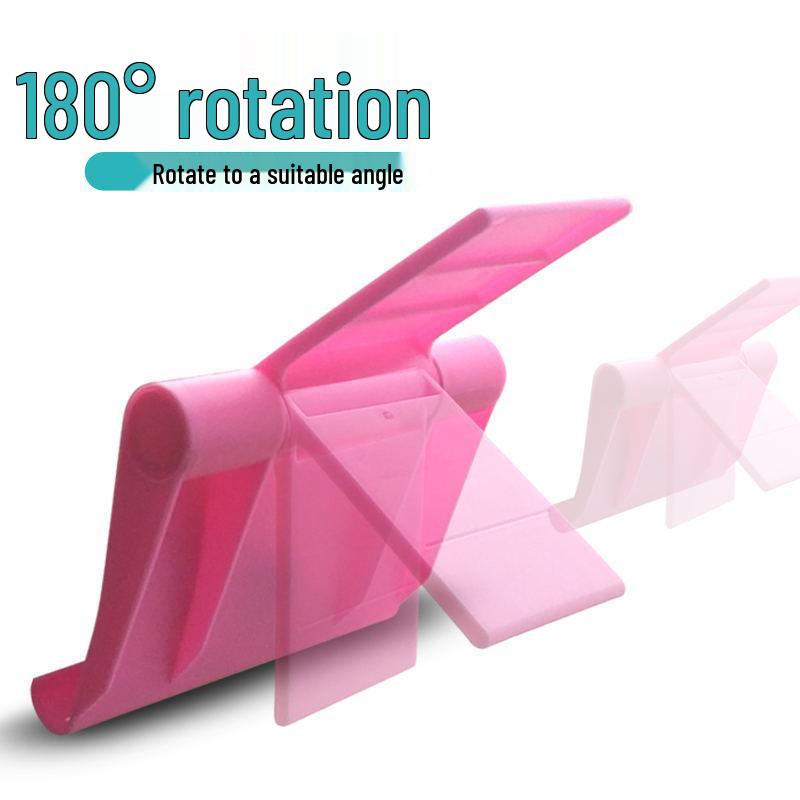 Universal Desktop Rotating Phone & Tablet Stand - Foldable Holder with Multi-Angle Adjustment