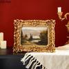Europäische Barock Relief Fotorahmen Blumenrand Bilderrahmen Nachttisch Hochzeitsjubiläum Fotorahmen Schreibtisch Dekoration