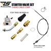 ZS Racing FCR PE PWK Chokehebelkabel für Choke-Umrüstsätze MK-413 TM VM Vergaser Kabelstarter-Kit Kabelbetätigter Choke