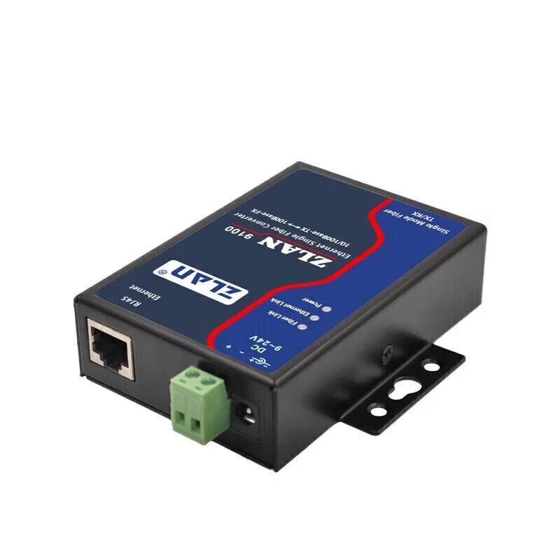 ZLAN Industrial Ethernet 100M Fiber Optic Transceiver