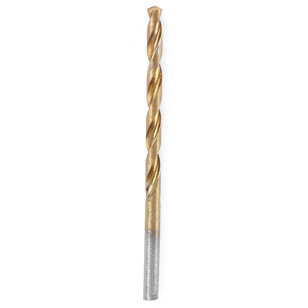 60PCS Bearing Steel Twist Drill Bits 135° Split Point Premium Drill Bits Wood Drilling