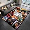 Carpet Cartoon Printed Carpet 3D Gta Grand Theft Auto Game Gamer Large Area Rug