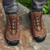 Pánská turistická obuv Kožená outdoorová obuv odolná proti opotřebení Muži Treking Walking Lovecké taktické tenisky