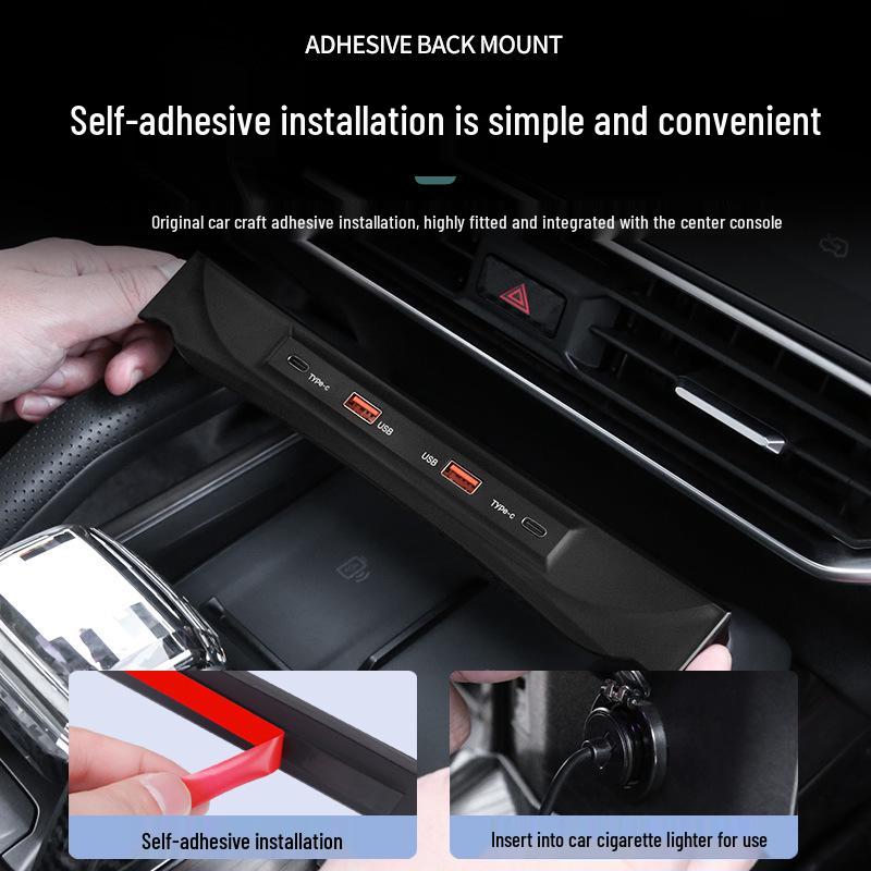 Jetour Traveler Central Control USB Expansion Dock for 23 Car Models