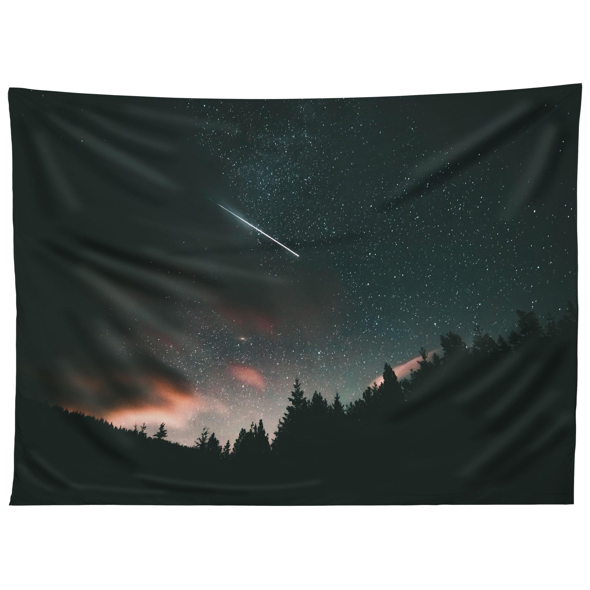 SHOOTING STAR tapestry 75x100 чёрный