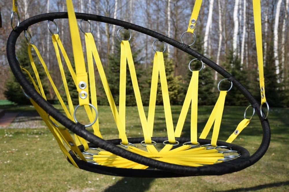 Swing, garden hammock, hanging chair with backrest, rocker