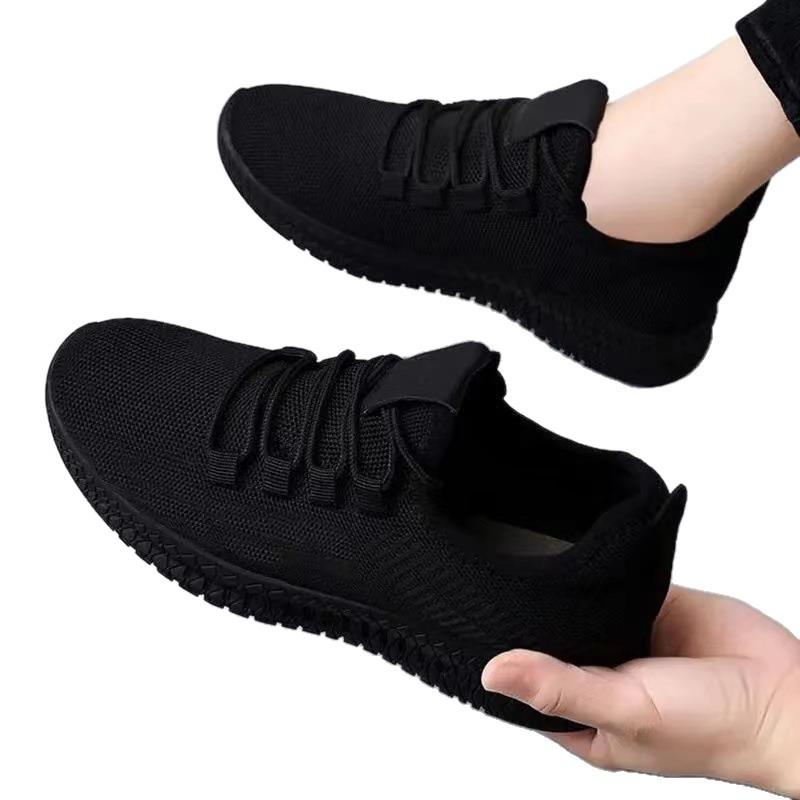 Women's Spring & Autumn Korean Style Low-Top Casual Sports Shoes - Breathable Old Beijing Cloth