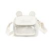Japanese Style Kawaii Bear Girls Ita Crossbody Messenger Bag Clear Window Pins Display Female Small Itabag Cell Phone Purse
