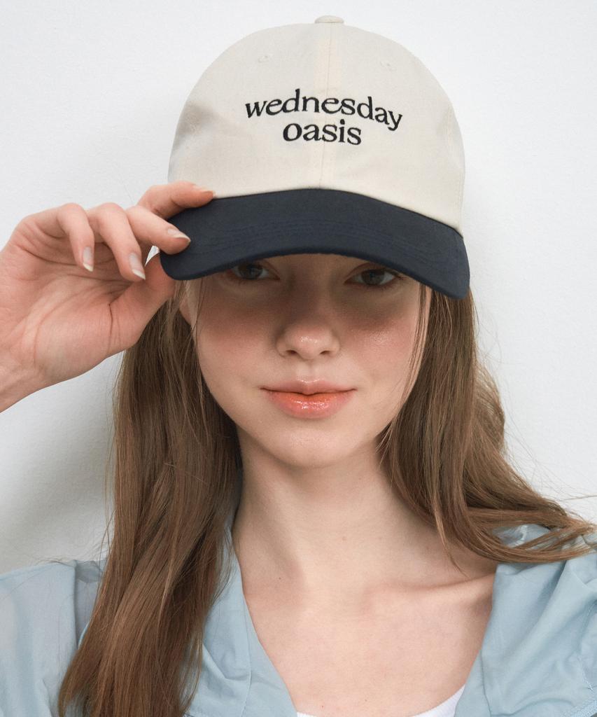 Wednesday Oasis For Woman Signature Pure Two-Tone Ball Cap_8Color(W25-Acc03)