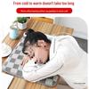 Electric Heated Chair Cushion Pad - Plug-in Warming Seat for Office