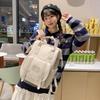 Schoolbag new backpack simple female college bag lightweight versatile Japanese student schoolbag large capacity travel backpack