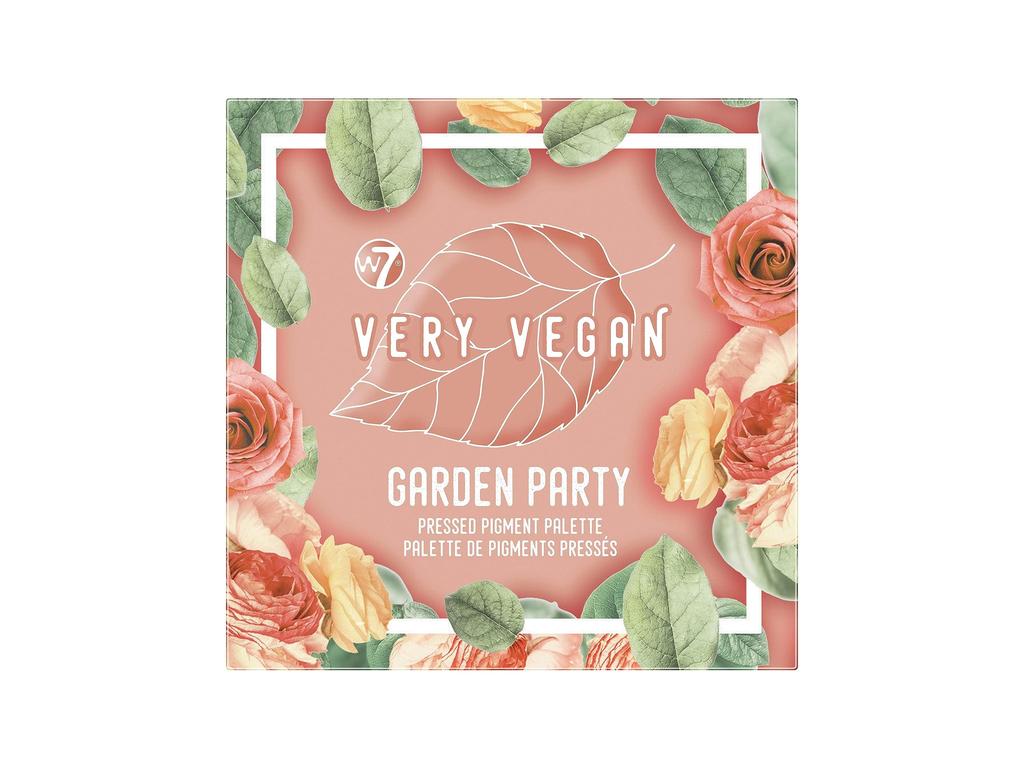 W7 Berry Vegan Garden Party Eyeshadow Palette (9 Colors)