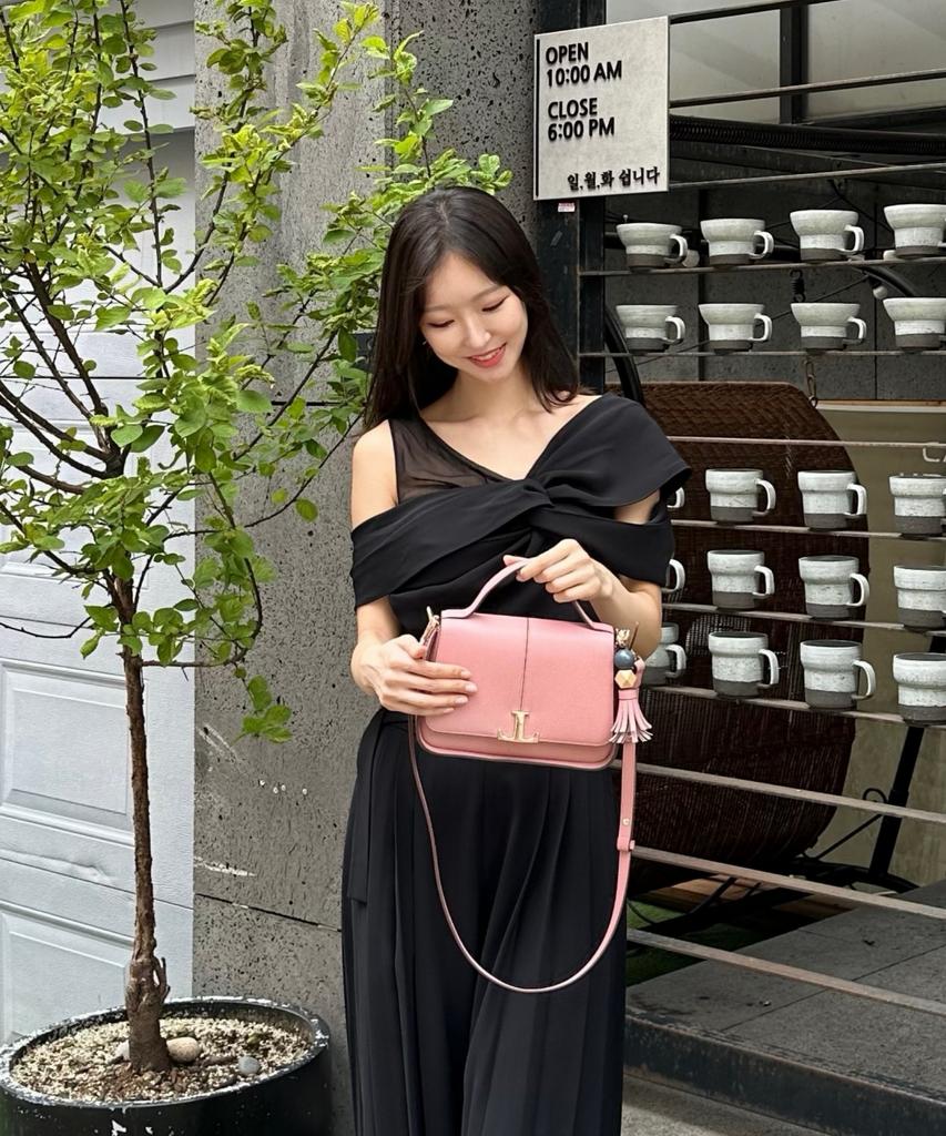 Lyunanlyuna Rosa Women'S Crossbody Bag Pastel Pink