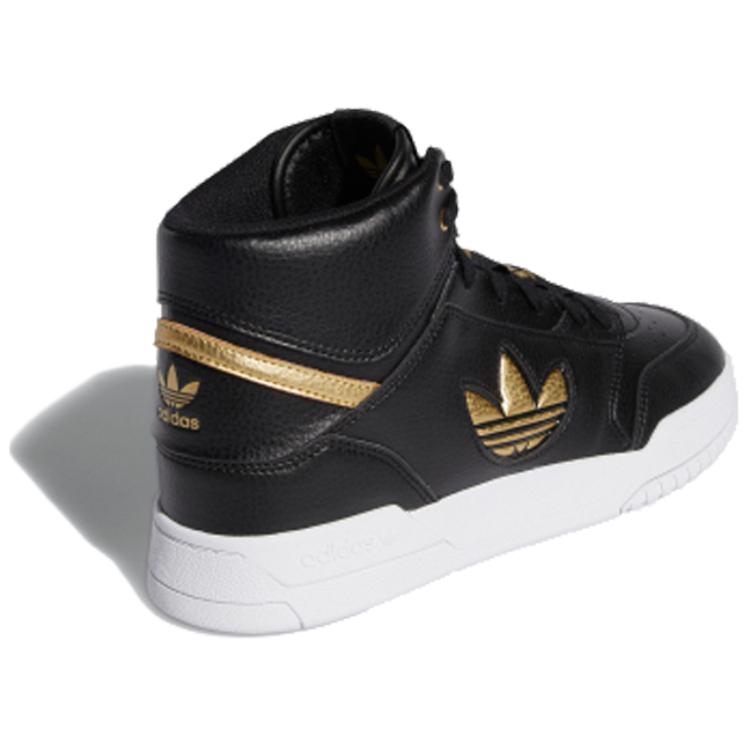 Adidas Drop Step XL Black Gold Unisex Sneakers FW2039
