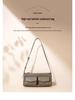 2025 High-End Genuine Leather Shoulder Bag - Fashionable, Versatile Crossbody for Casual or Commuting
