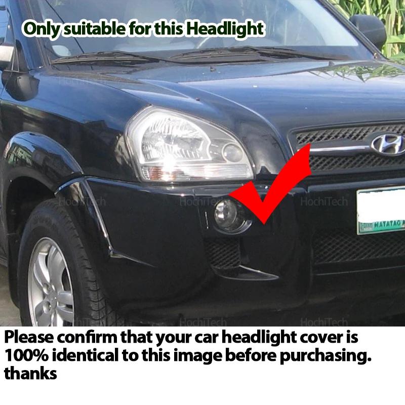 1Pcs/1 Pair Car Headlight Cover for Hyundai Tucson JM 2004 2005 2006 2007 2008 2009 Lampshade Bright Shell Head Lamp Lens Covers