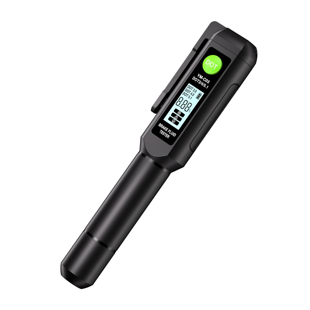Brake Fluid Tester Digital Moisture Content Detector Pen Type Automotive Brake Oil Testing Tool