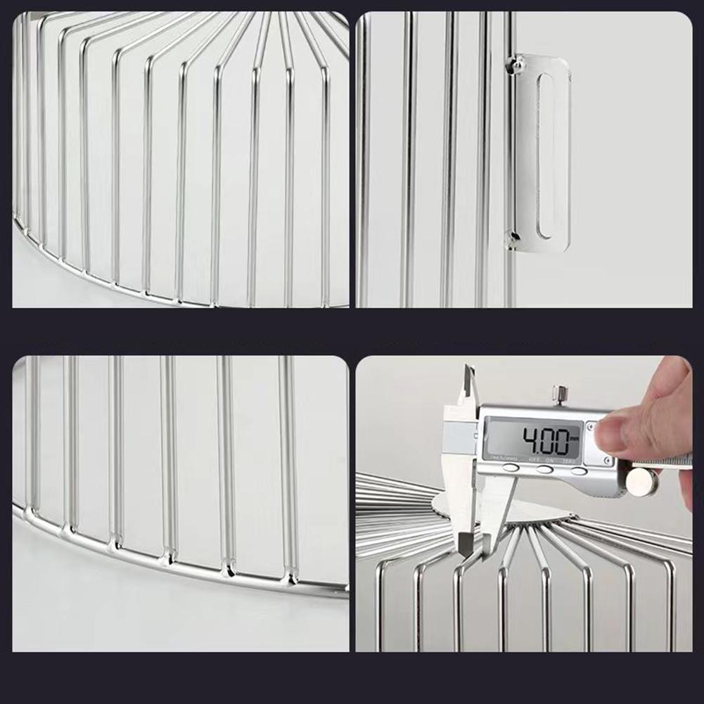 Ablaufgitter für Außenbereiche, Eckablaufgitter, Block 210 mm, Edelstahl 304, Schmutzfiltration