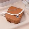 17KM Collana Trendy a Forma di Cuore Stratificabile Unisex Design Personalizzato Catena Clavicolare Hip Hop Stile Minimalista Gioielli Collana