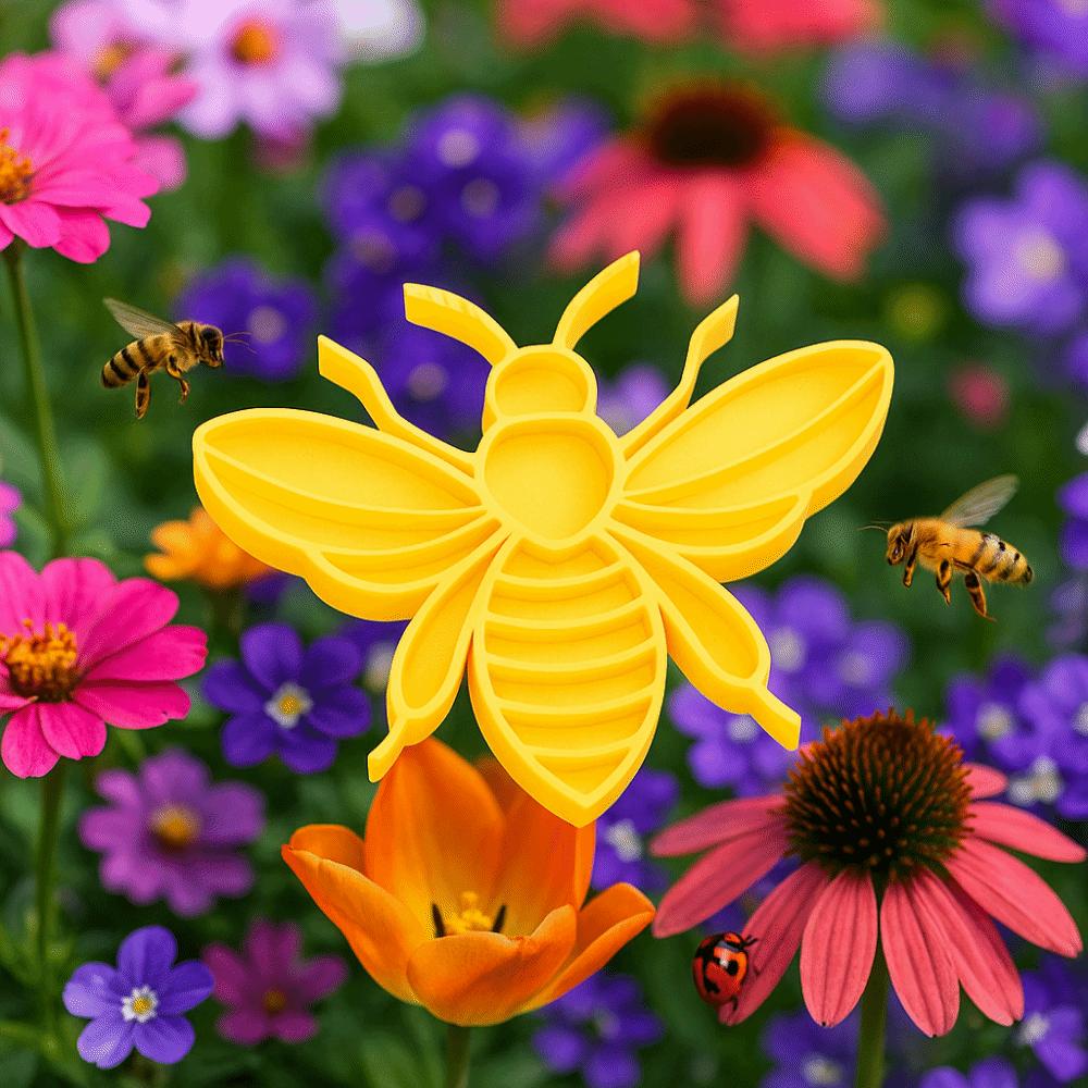 Decorative Insect Drinking Cup Plastic Bees Water Feeder Practical Insect Waterer for Home