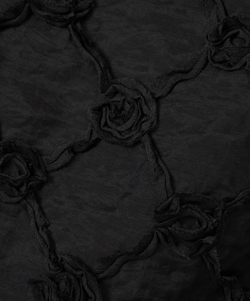 Pandorafit Floral Lace Shoulder Bag (Black)