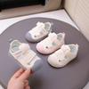 Baby Walking Shoes Toes Capped Anti-kicked Boys Girls Sandals Non-slip Soft Sole 2025 Summer New Kids Casual Shoes Hook&loop