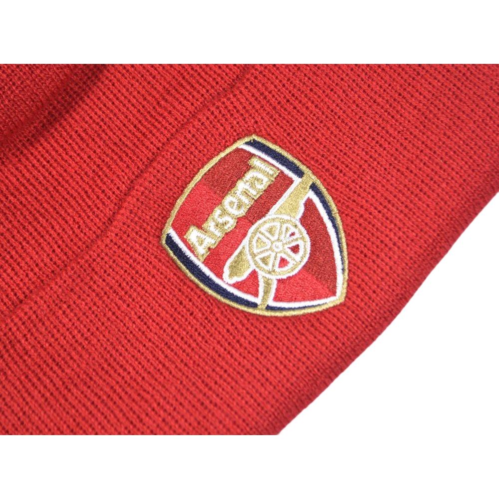 Arsenal FC Crest gestrickte Umschlagmütze