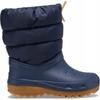 Crocs Classic Neo Puff Boot K 207684 |J3/5/Eu 34-35| Navy/Gum