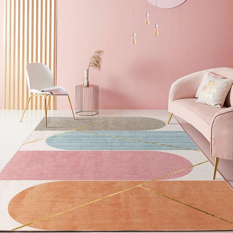 

Carpet Living Room Dirt Resistant Easy To Clean Modern and Simple Sofa Coffee Table Blanket Home Bedroom Bedside Blanket Beauty 40x60cm