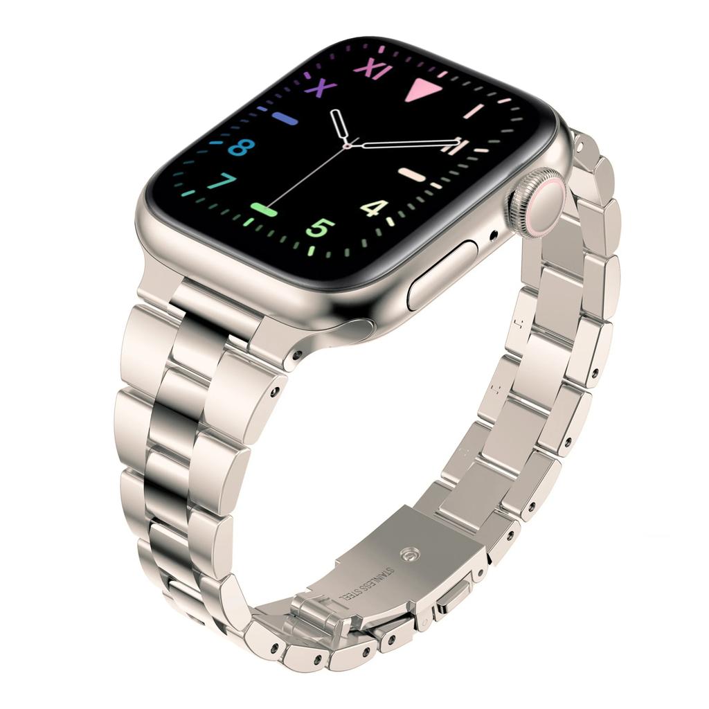 Women Stainless Steel Slim Bracelet For Apple watch Ultra3 11 10 9 8 7 49mm 40 42 41 45 46mm Band for iWatch Luxury Metal Strap