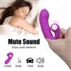 Mini Finger Vibrator Sex Toys for Women Female Masturbation Vagina Stimulation Tongue Massager G-spot Clitoris Stimulator