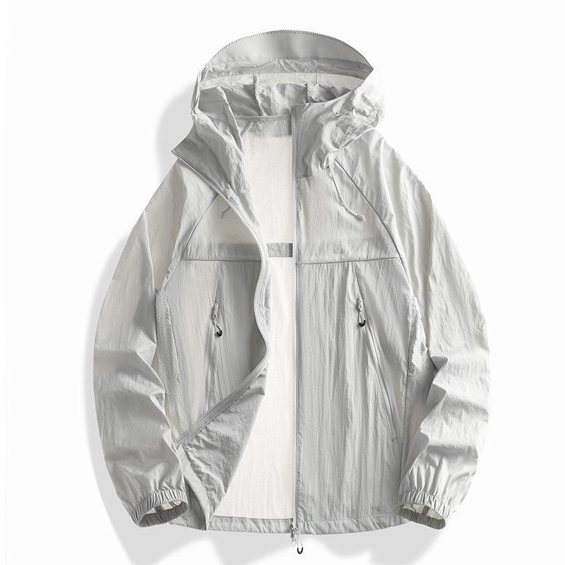1011 New Sunscreen Clothes Women's UV Protection Loose Thin Huge Good-looking Coat Men's and Women's Sunscreen Tops