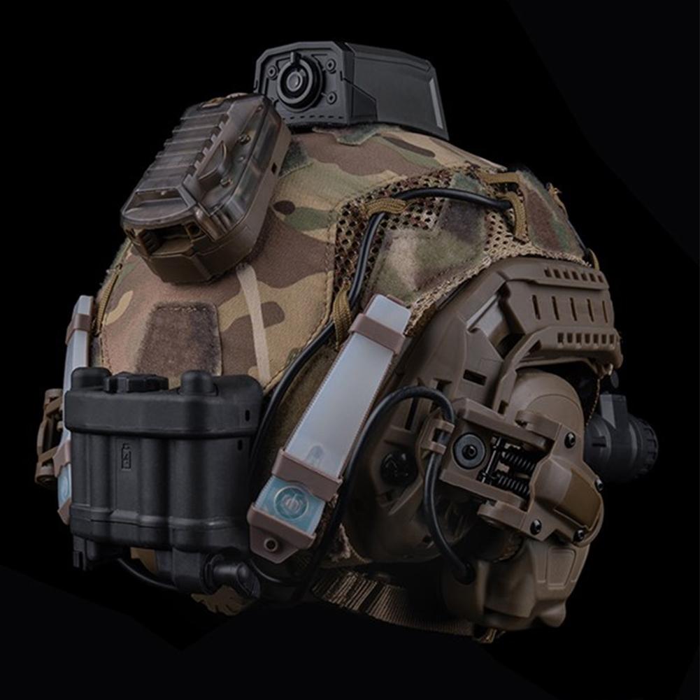 Custodia Batteria NVG Regolabile per Casco Accessori Casco Portabatterie Realistico Custodia Batteria per Casco Custodia