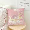 Cute Cartoon Family PPochacco KKuromi Sro Soft Pillowcase Sofa Home Living Room Bedside Decor Pillow Cover Gift Party Hogar