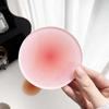 1pc Gradient Acrylic Round Coaster Sunset Gradient Heat Matte Finish Coffee Cup Pad Hot Drink Round Mug Mats Table Decor