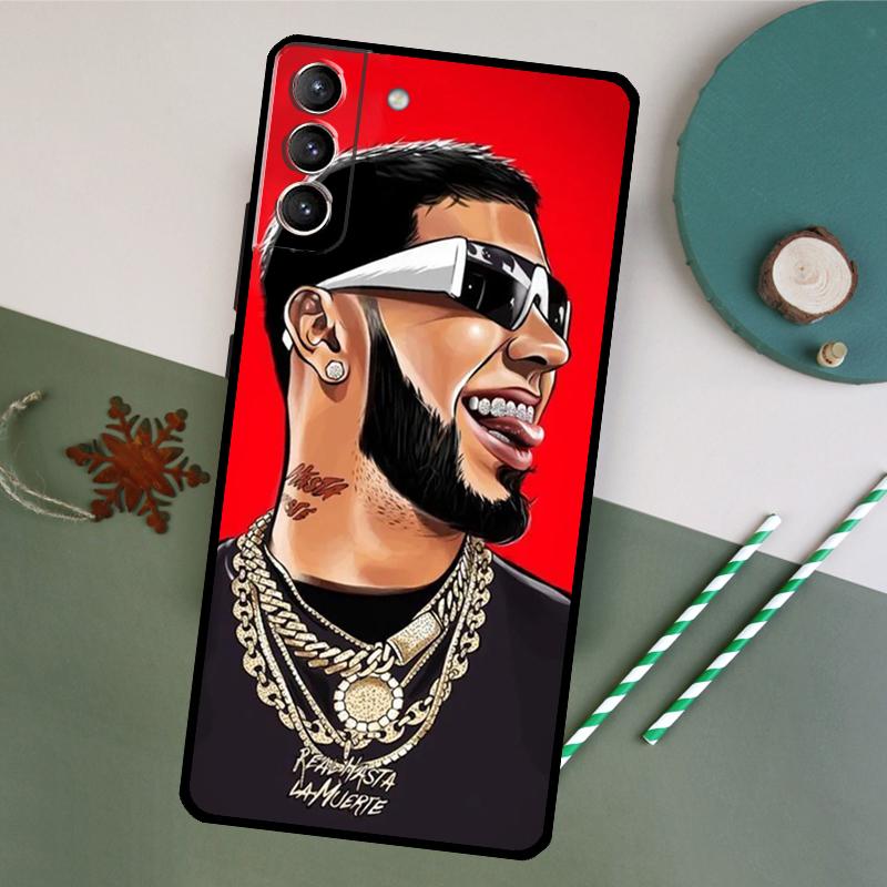 Anuel AA Phone Case For Samsung Galaxy S25 S26 Ultra S20 S21 S22 S23 S24 Plus S10 S25 FE Back Cover